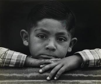 ANSEL ADAMS (1902-1984) Mexican Boy, Owens Valley * Portrait, Anna.